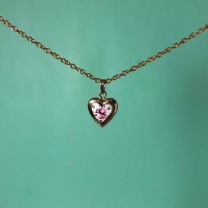 Vintage 14K Gold Filled Valentine's Heart Locket